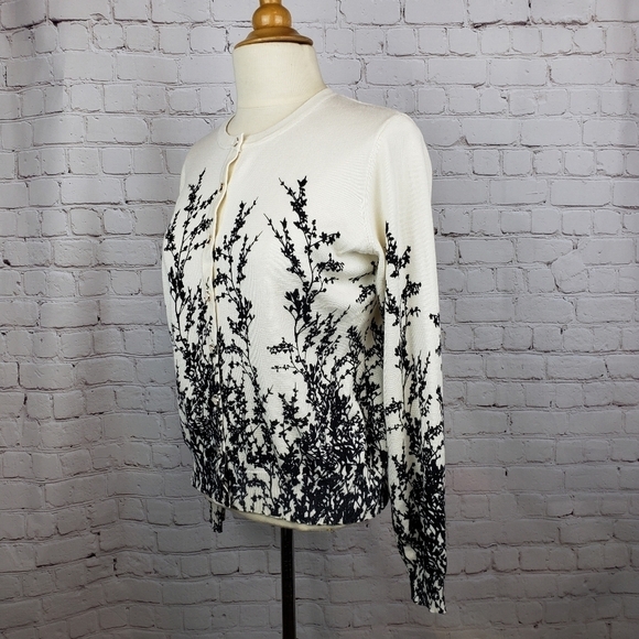 Hayden Park Cardigan Silhouette Print L Pe… - Picture 3 of 9